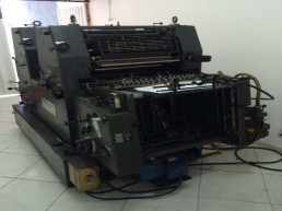 Offset Heidelberg Gtoz 52 - Bicolor