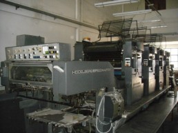 Offset Heidelberg Speedmaster Sm 72 - 4 Cores