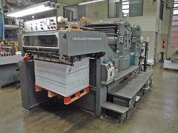 Offset Heidelberg Speedmaster Sm 102 Zp - Bicolor