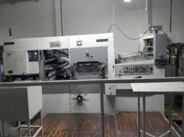 Corte E Vinco Automática Bobst Autoplatine 102 E