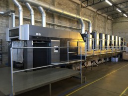 Offset Heidelberg Speedmaster Cd102-6+Lx - 6 Cores + Verniz