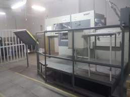 Corte E Vinco Automática Bobst Autoplatine Sp 102 E