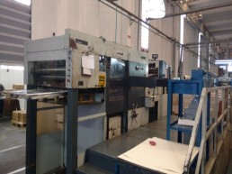 Corte E Vinco Automática Bobst Autoplatine Sp 102 E