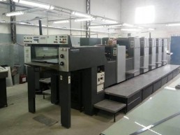 Offset Heidelberg Speedmaster Sm 74 - 5 Cores + Verniz