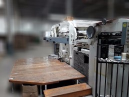 Corte E Vinco Automática Bobst Modelo 1260 - C/ Destaque