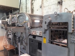 Corte E Vinco Automática Bobst 1260 - Com Destaque
