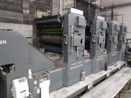 Offset Heidelberg Speedmaster Sm 102 Vp - 4 Cores - C/ Reversão