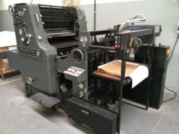 Offset Heidelberg Sorm - Monocolor