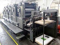 Offset Heidelberg Speedmaster Sm 102 Fp - 5 Cores - Com Reversão