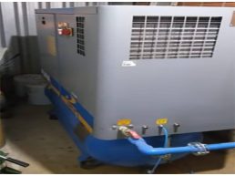 Compressor Parafuso Marca Puma Mod. Psbr15D - 270 Litros