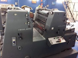 Offset Heidelberg Gto 52 - Bicolor