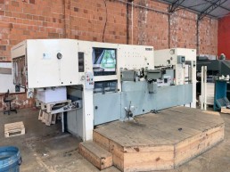 Corte E Vinco Automática Bobst Mod. Sp 1120 E - Com Destaque
