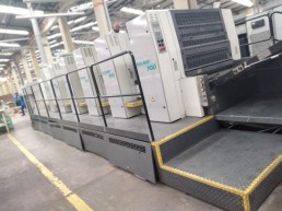 Offset Roland 700 Lv - 5 Cores + Verniz