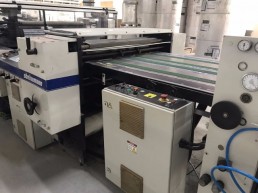 Envernizadora Automática Steinemann Colibri 102 Uv Roller Coating
