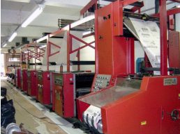 Impressora Rotativa Marca King Press Mod. Province - 05 Unidades - 10 Cores