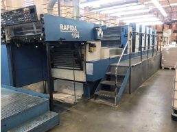 Offset Kba Rápida 104 5 + L - 05 Cores + Verniz