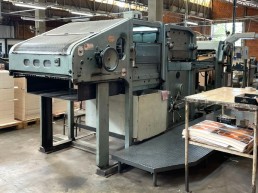 Corte E Vinco Automática Bobst Sp 1080 E - 78X108 Cm - Com Destaque
