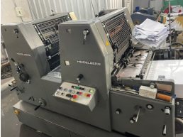 Offset Heidelberg Gto Zp 52 - Bicolor - Com Reversão
