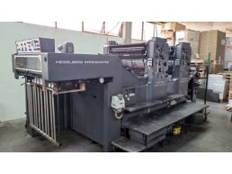 Offset Heidelberg Speedmaster Sm 102 Zp - Bicolor - Com Reversão