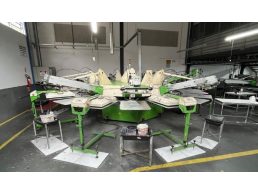 Máquina Carrossel Estamparia São Roque 08 E 10 Cores