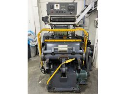 Corte E Vinco Manual Creasing Cutting Machine Ml 750 - 52X75 Cm - Com Aparelho Hotstamping