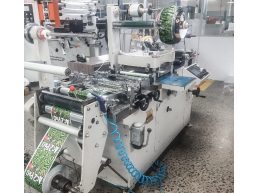 Máquina De Corte De Rótulos E Etiquetas Adesivas Automática Wqm-320G
