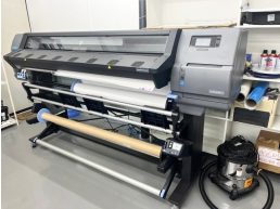 Impressora Plotter Hp Latex 335 - Impressão E Corte - 1625 Mm + Plotter De Recorte