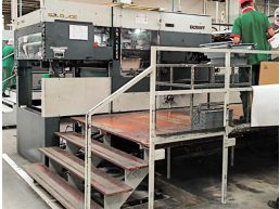 Corte E Vinco Automática Bobst Autoplatine Sp 102 Ce