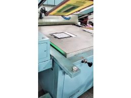 Impressora Serigráfica Semi Automática Imah - Com Extrator + Curadora Uv + Empilhador - Linea Uv Olimpic V6