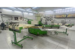 Máquina Carrossel Estamparia São Roque Roqprint Eco P10 2Xl - 05 Cores 