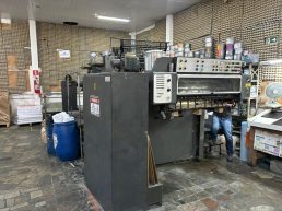 Offset Heidelberg Speedmaster Sm 102 Zp - Bicolor