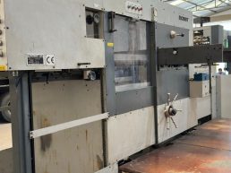 Corte E Vinco Automática Bobst Autoplatine Sp 102 E 